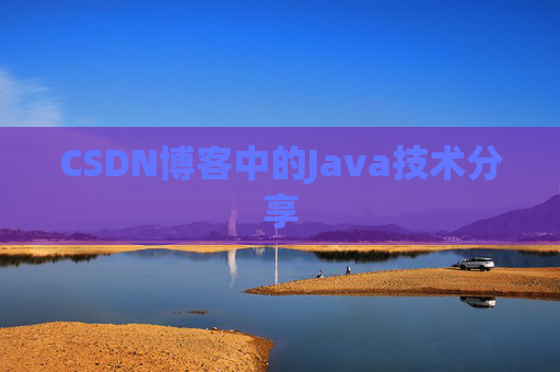CSDN博客中的Java技术分享